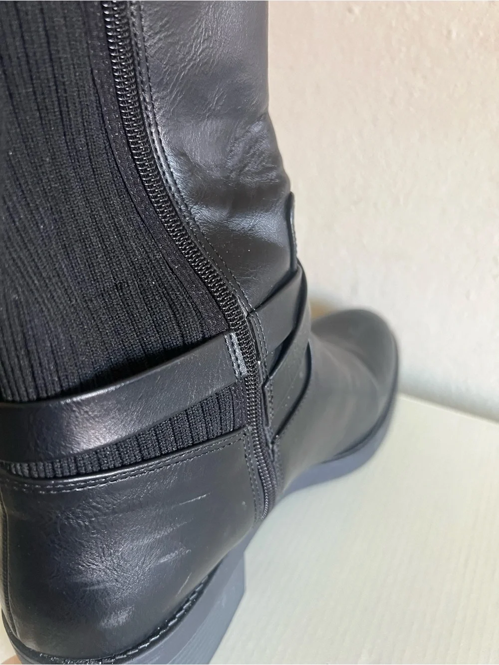 LifeStride Brittany Over-the-Knee Boots in Black